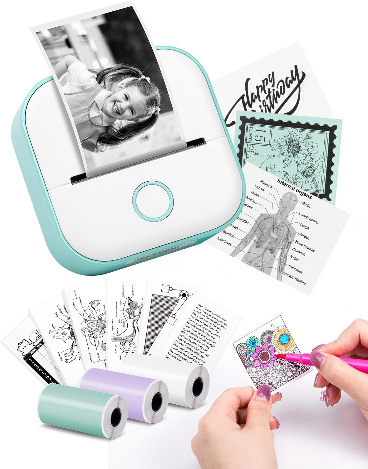 PocketInkz™ - On The Go Pocket Printer