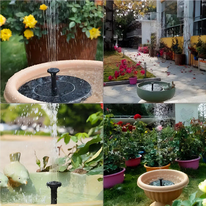 Bird Splash™ - Solar Birdbath Fountain Pump